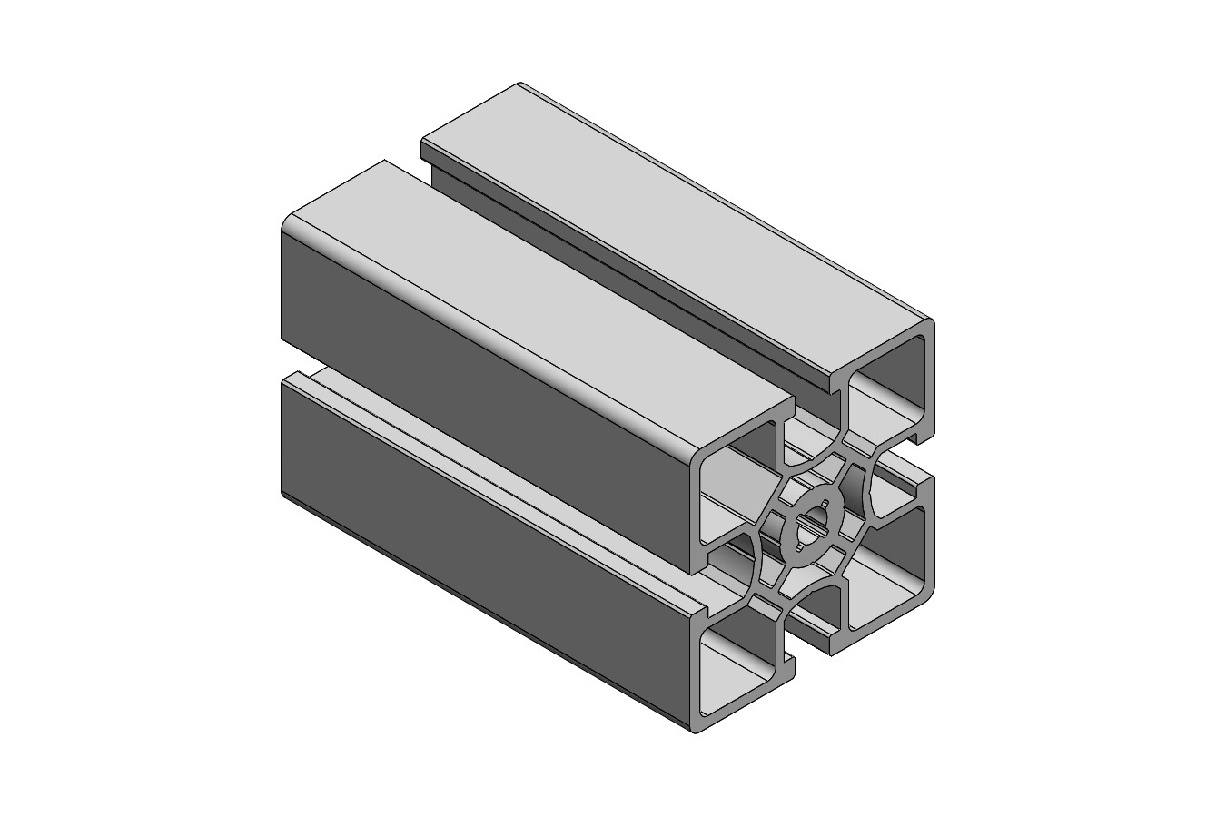 Profilé aluminium 60x60 - Arcane